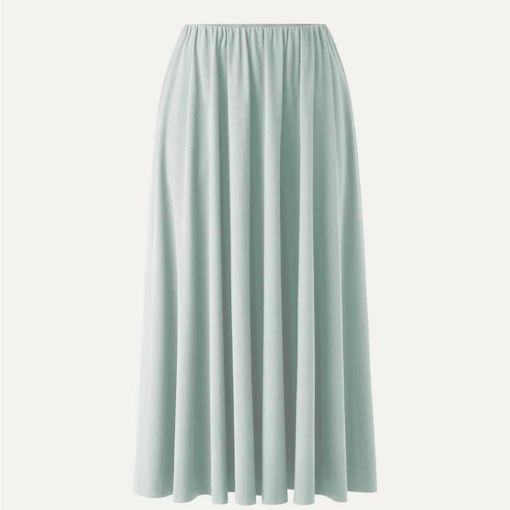 XS OGL light blue maxi skirt with pockets NWT - Picture 8 of 11